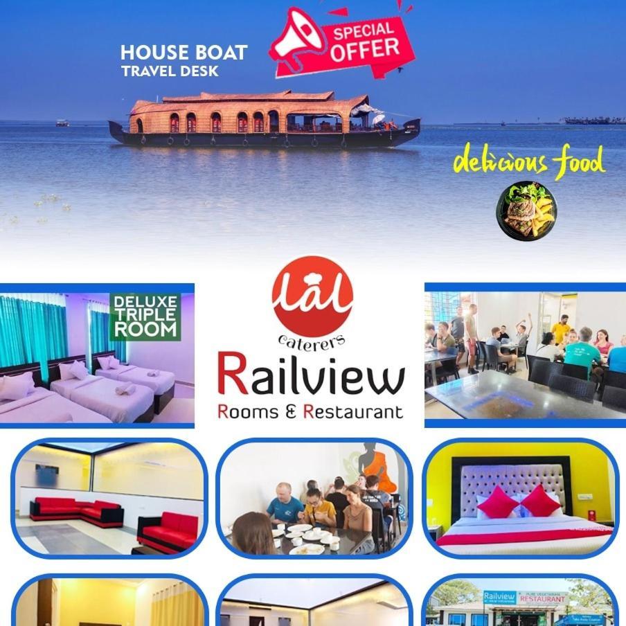 Railview Residency Hotel Alappuzha Kültér fotó
